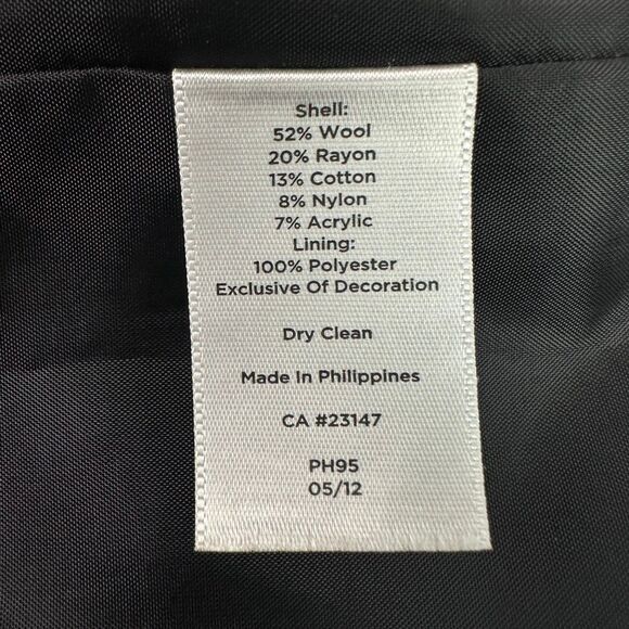 Talbots Sleeveless Tweed Dress Size 16 - Picture 8 of 8